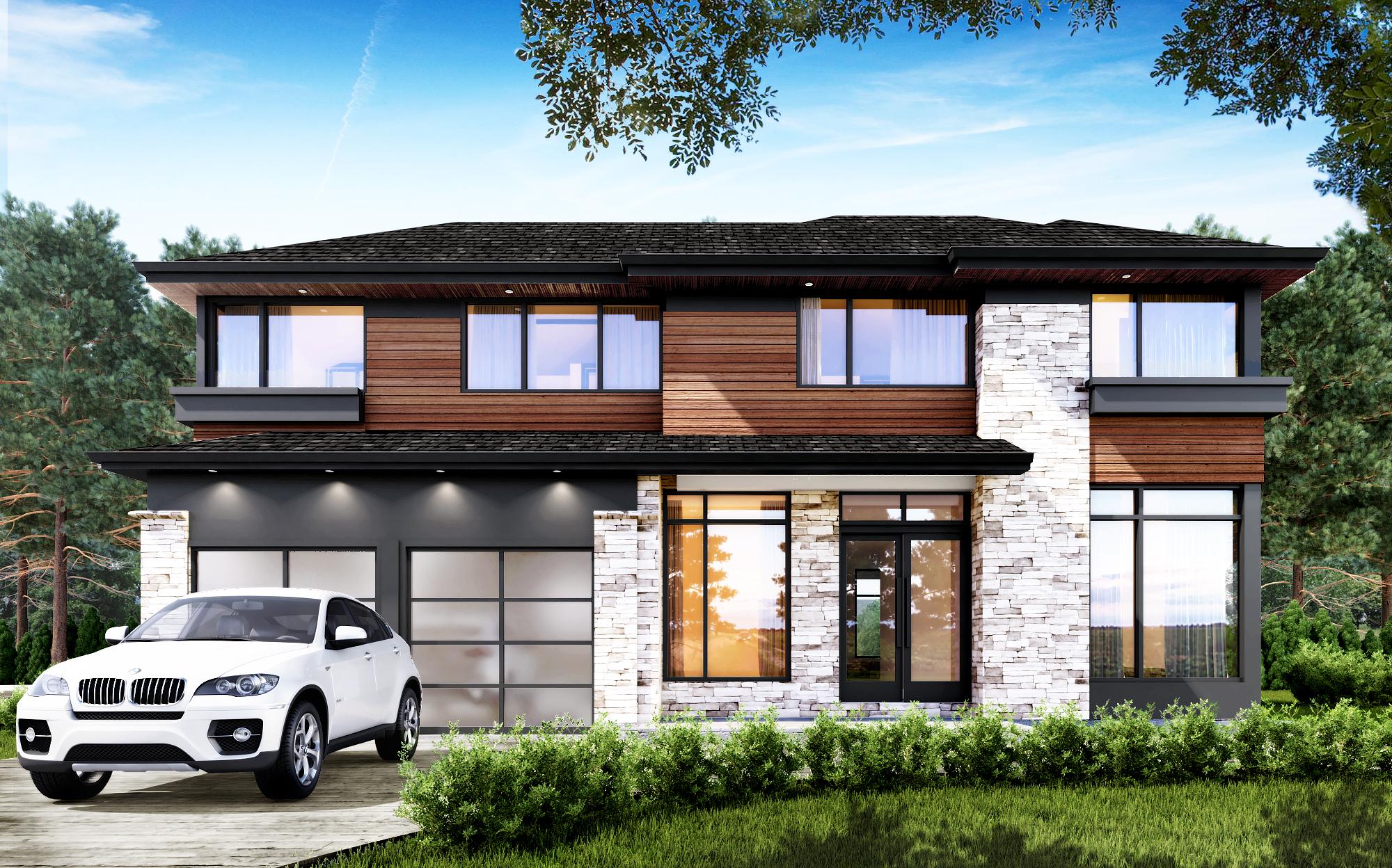 Southland Crescent Oakville Custom home by Pierre Urban Architects Inc