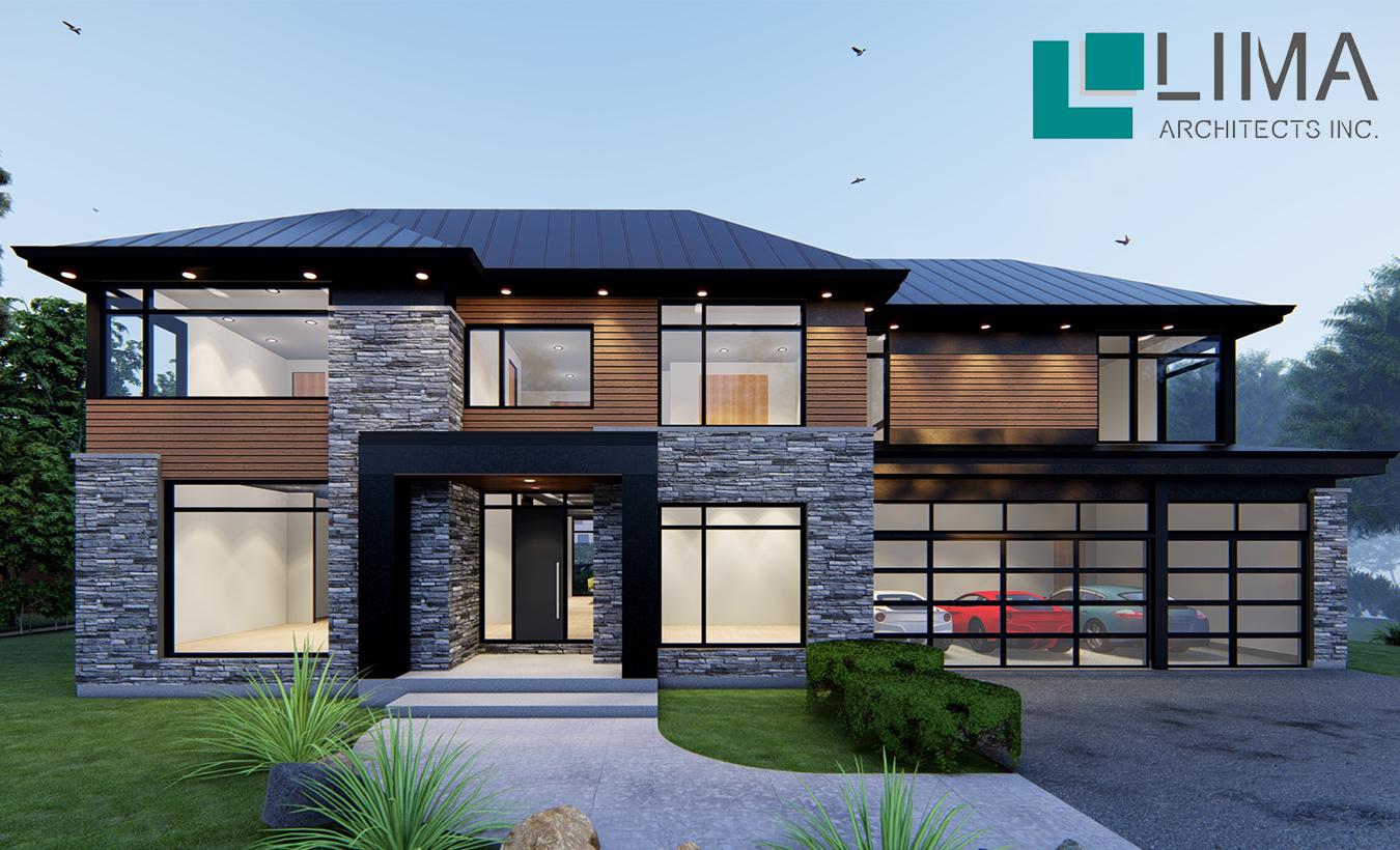 204 Maple Grove Ave Oakville ON - Custom Home  by Pierre Urban Architects Inc