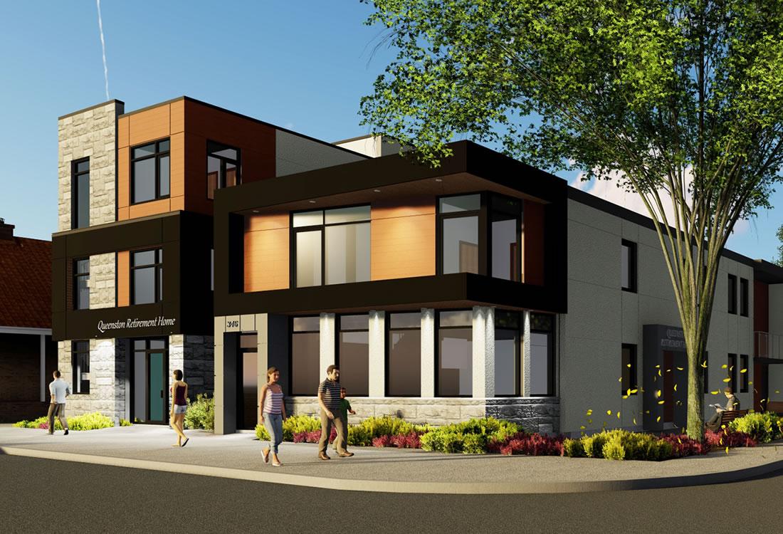348 Queenston Road Retirement Home by Pierre Urban Architects Inc