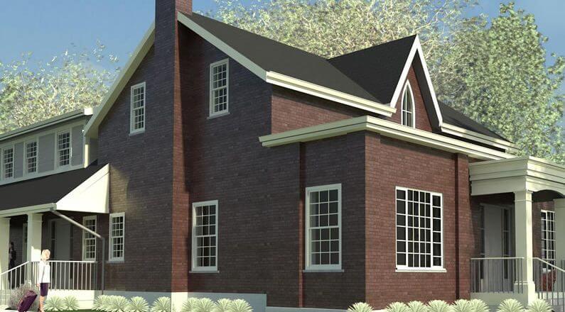 Heritage House Renovation in Oakville Ontario by Pierre Urban Architects Inc