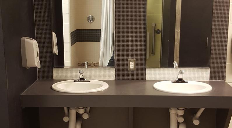 Brant Hills Community Centre Washroom Renovation by Pierre Urban Architects Inc