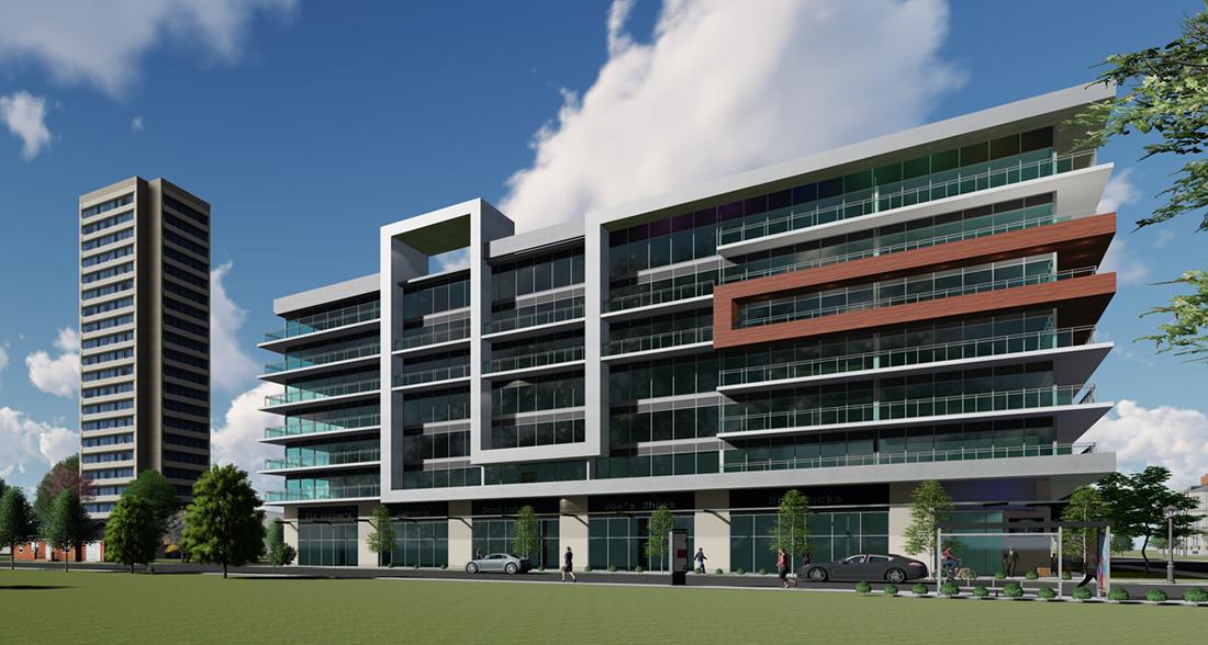 Upper Wentworth Hamilton ON - New Condo Building by Pierre Urban Architects Inc